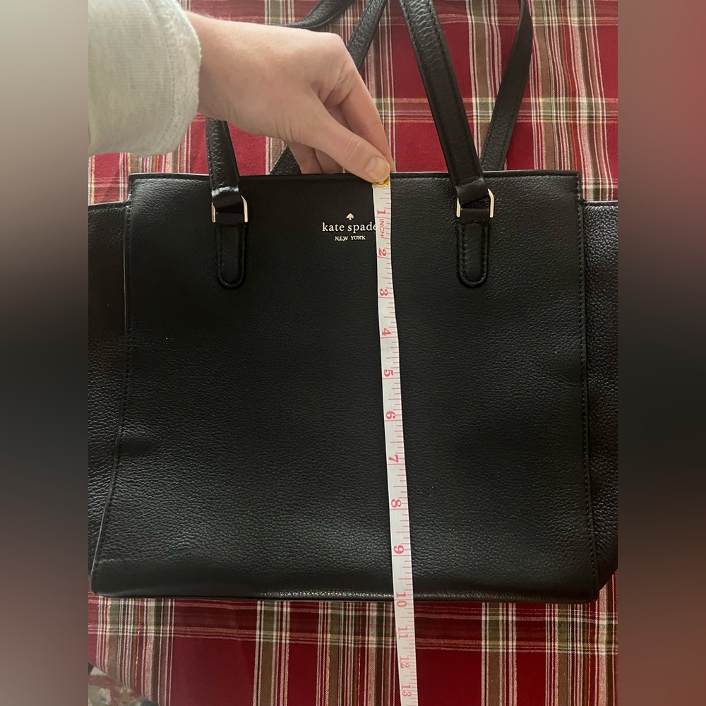 Kate Spade 16”x14” Medium Size Designer Handbag |Black | Great Condition - Picture 3 of 10